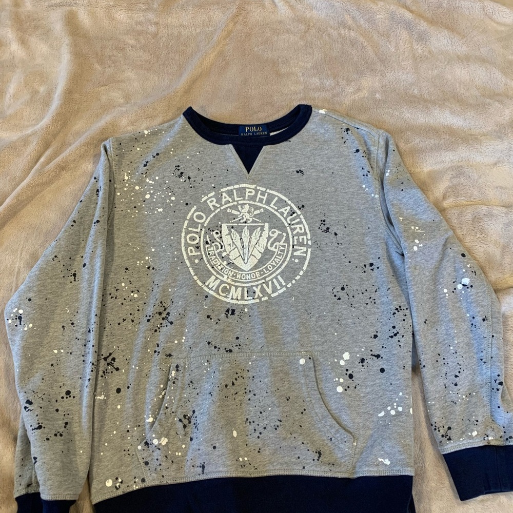 Kids Polo Sweatshirt
